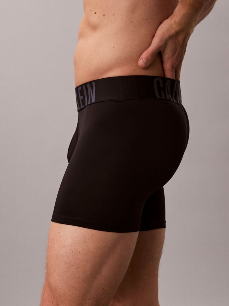 Black 3 Pack Boxer Briefs - Intense Power Micro  Men