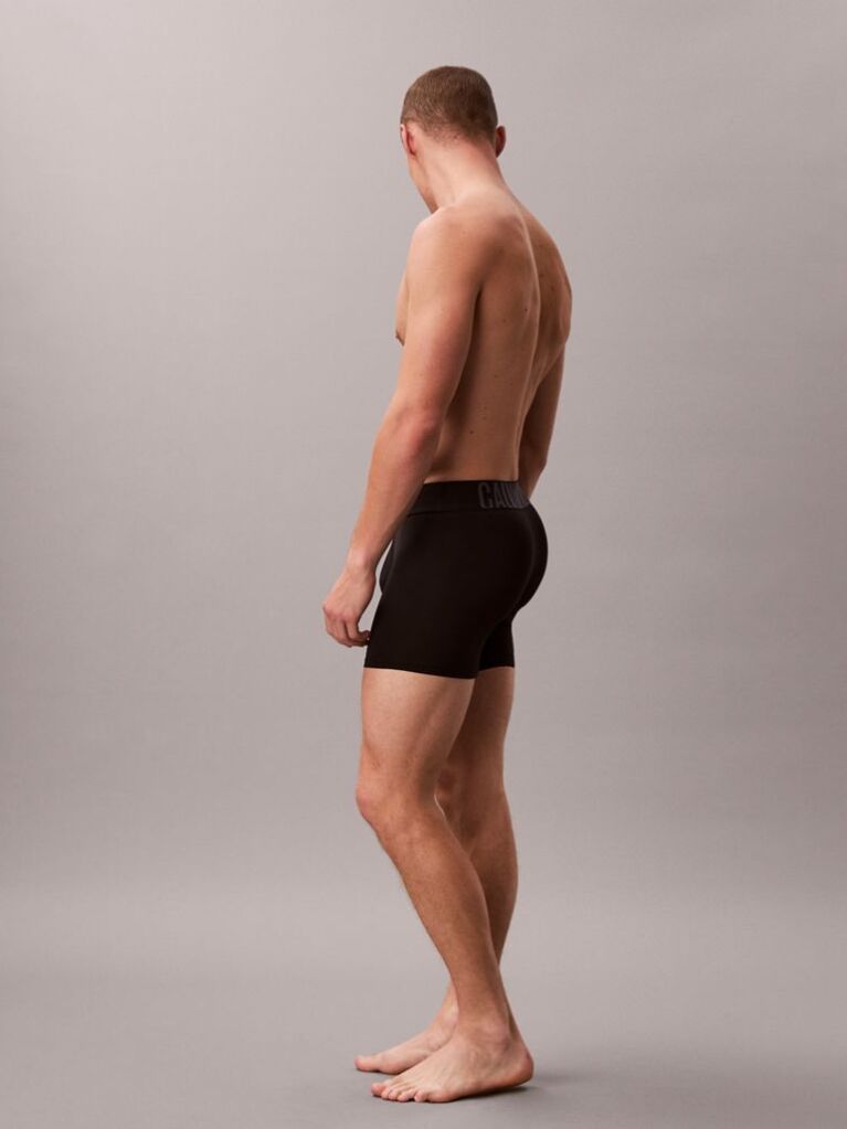 Black 3 Pack Boxer Briefs - Intense Power Micro  Men