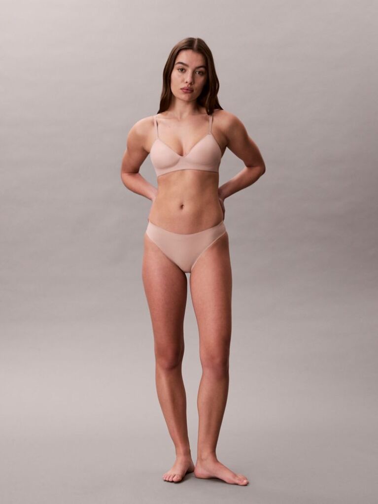 Brown Lightly Lined Wirefree Bra - Perfectly Fit Ultralight  Women