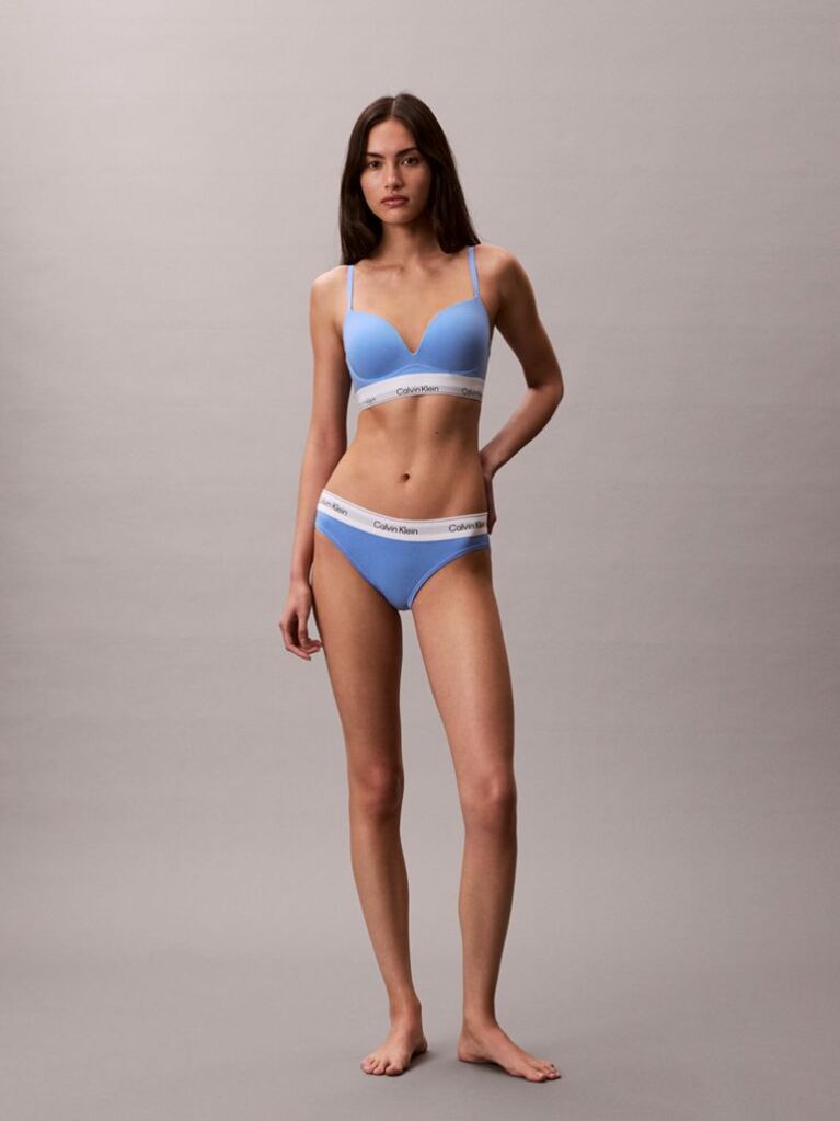 Blue Bikini Briefs - Icon Cotton Modal  Women