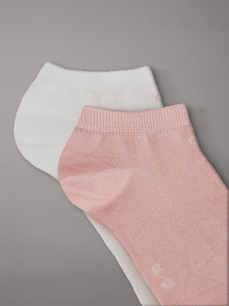 Pink 3 Pack Sneaker Socks  Women