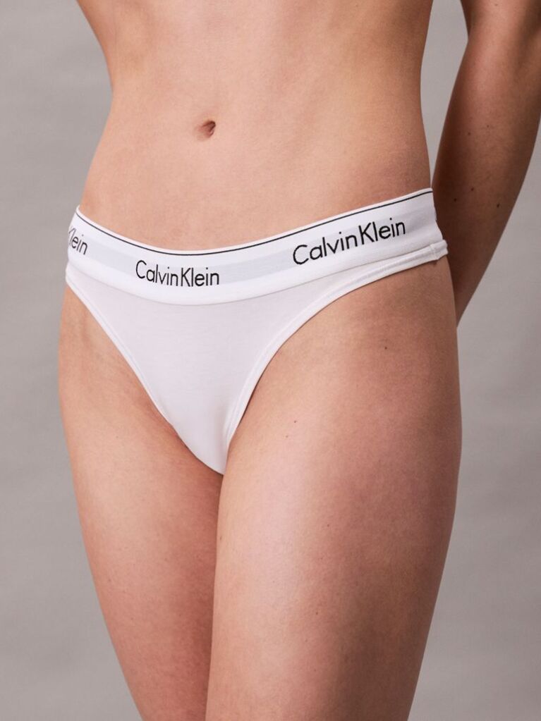 White Thong - Modern Cotton  Women
