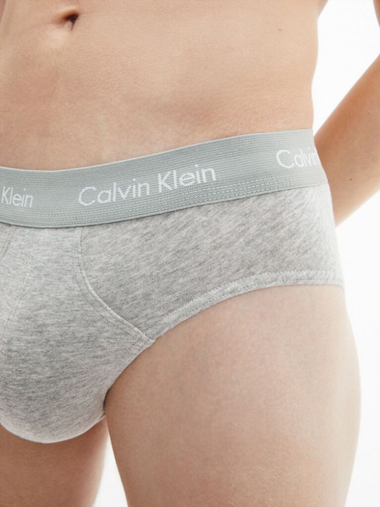 Multi 3 Pack Briefs - Cotton Stretch  Men