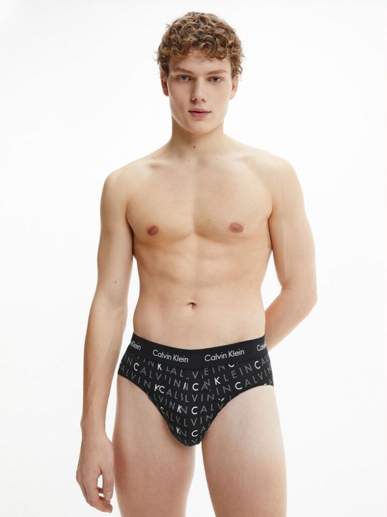 Multi 3 Pack Briefs - Cotton Stretch  Men