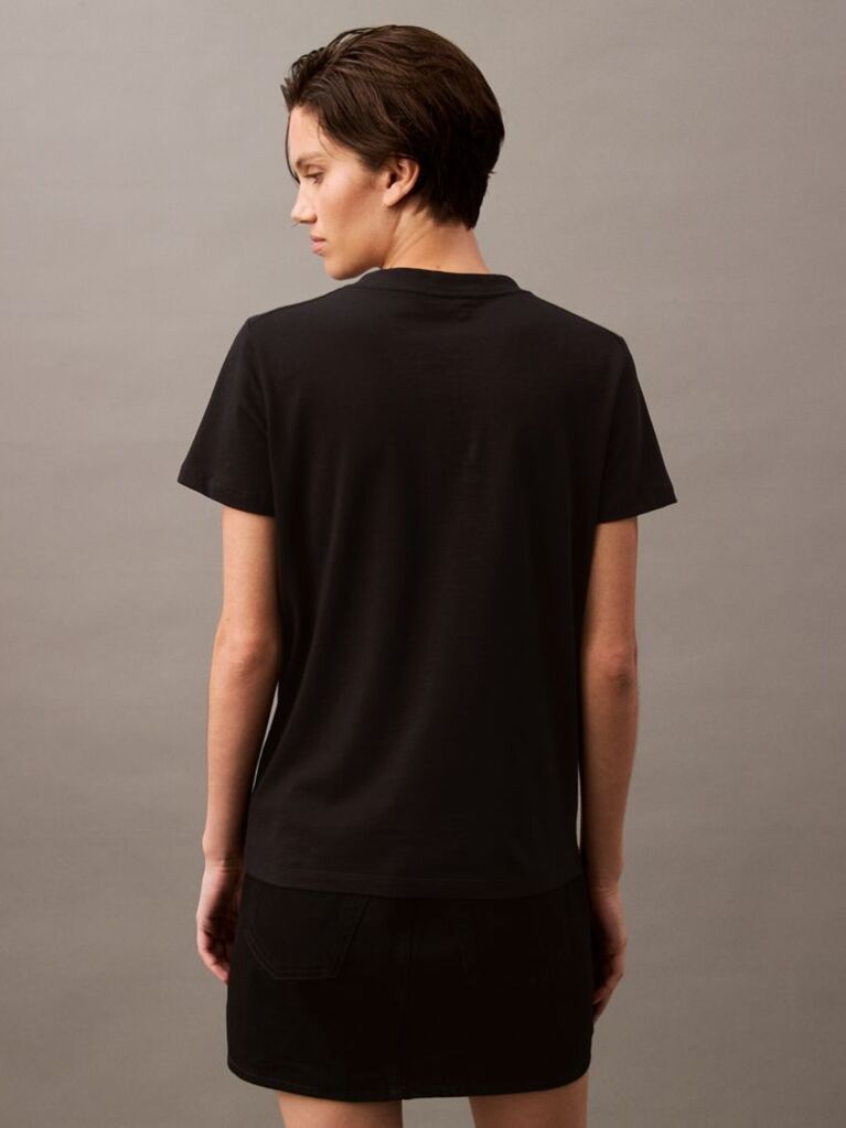 Black Monogram T-shirt  Women