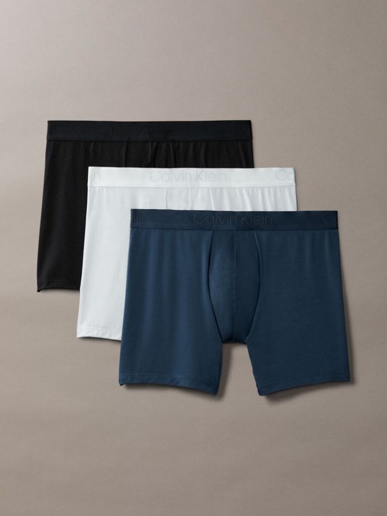 Multi 3 Pack Boxer Briefs - CK Black  Men