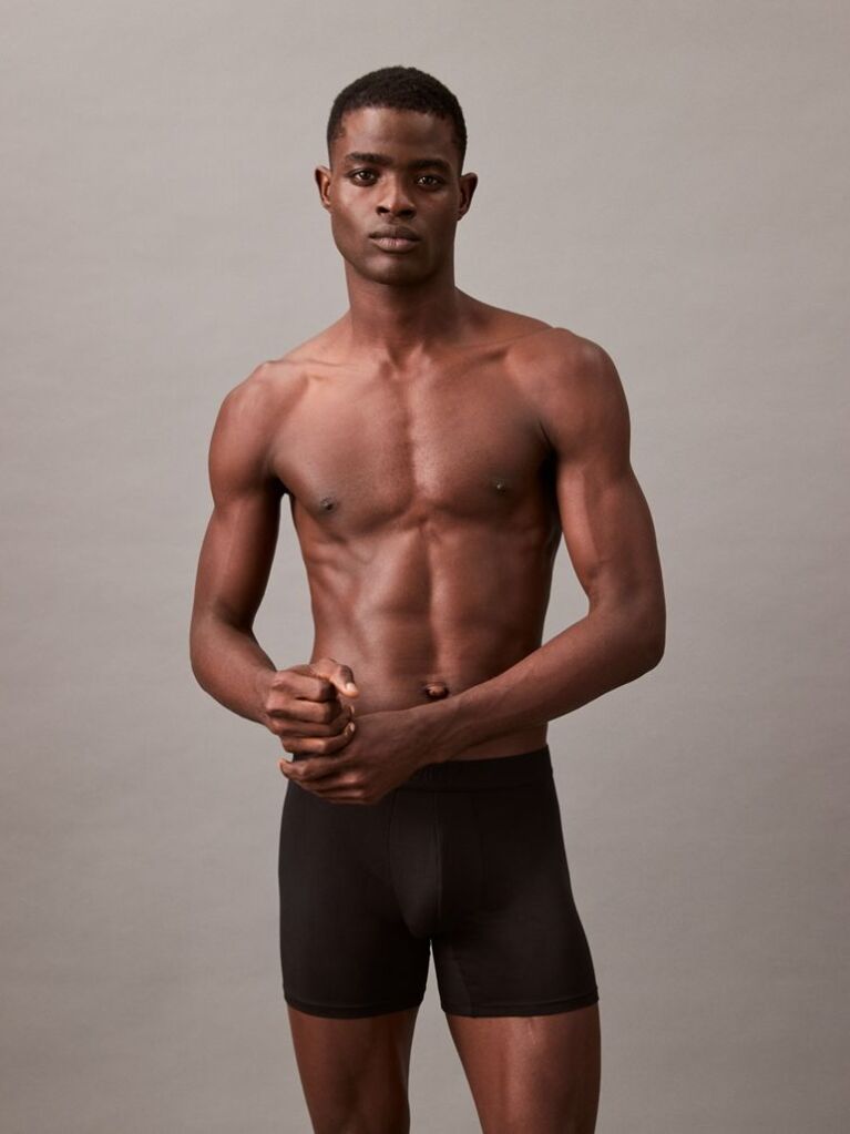 Multi 3 Pack Boxer Briefs - CK Black  Men