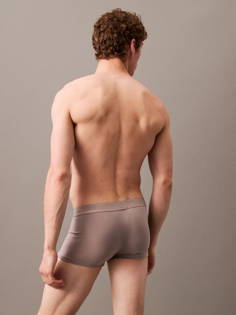 Multi 3 Pack Low Rise Trunks - CK Black  Men