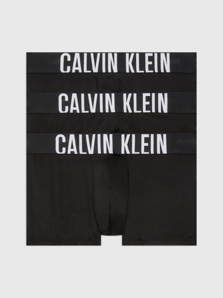Black 3 Pack Trunks - Intense Power  Men
