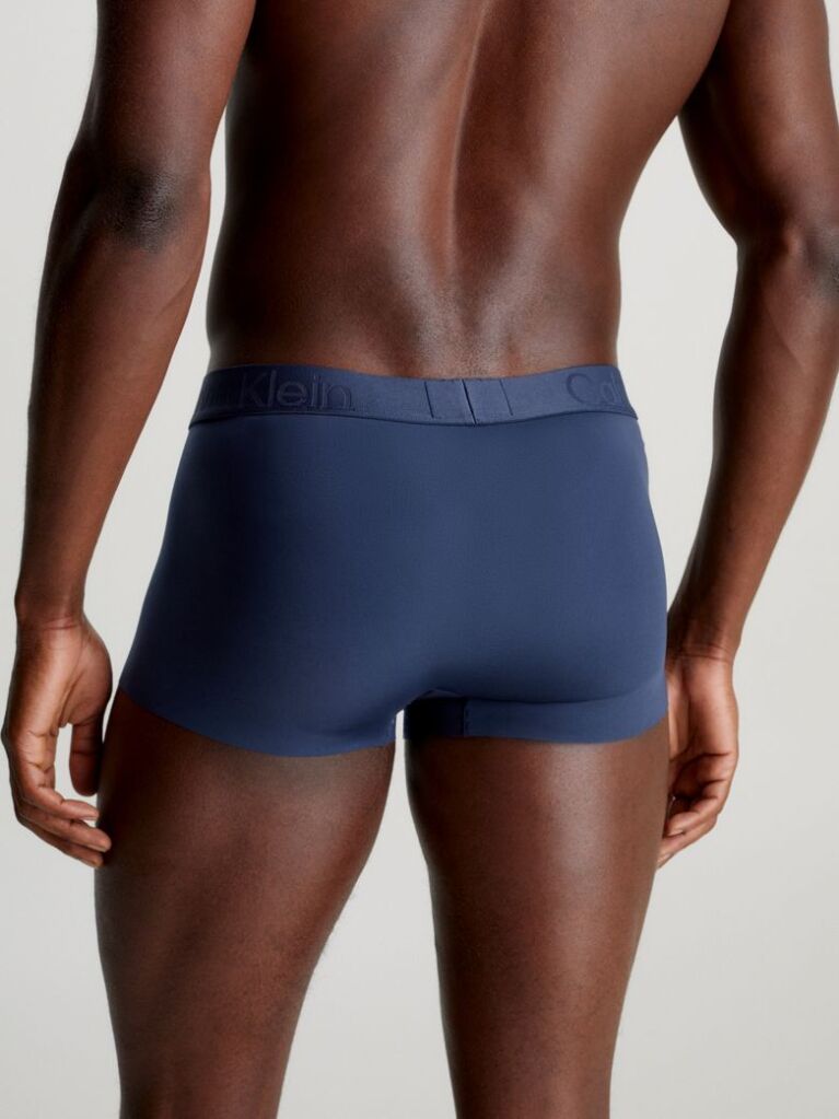 Blue Low Rise Trunks - CK Black Cooling  Men