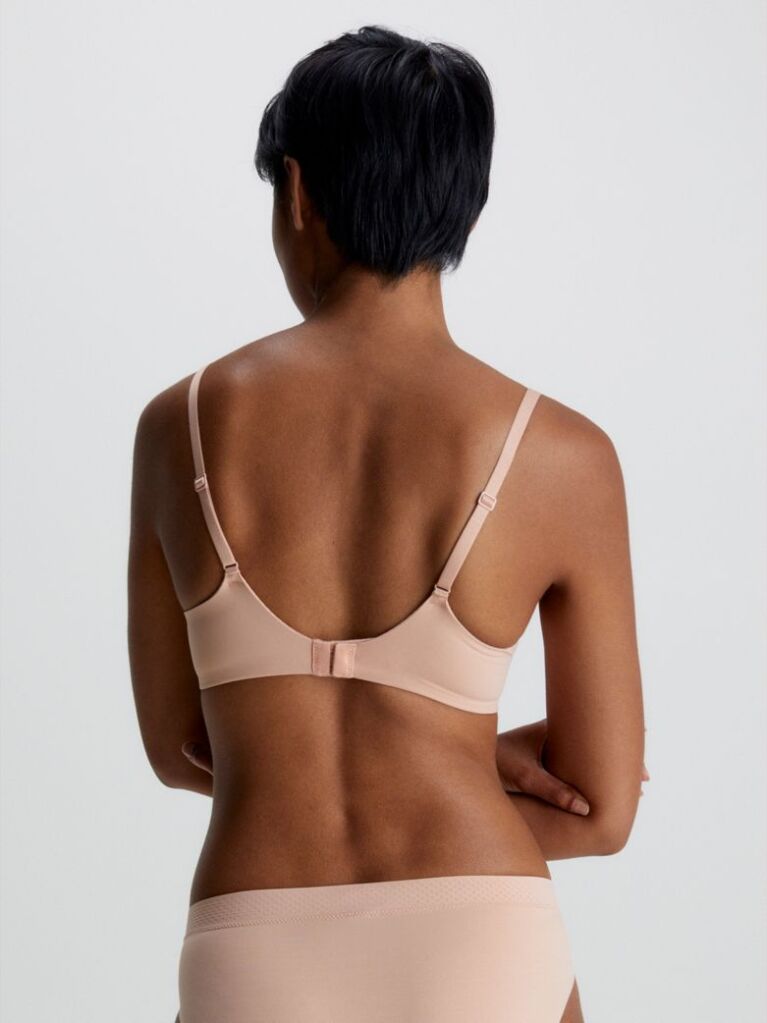 Grey Plunge Push-Up Bra - Perfectly Fit  Women