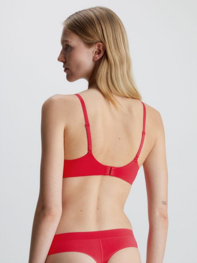 Κόκκινο Push-Up Σουτιέν Με Βαθύ Ντεκολτέ-  Perfectly Fit  Γυναίκα