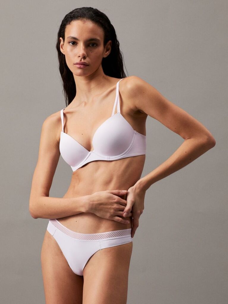 Purple Push-Up T-Shirt Bra - Seductive Comfort  Women