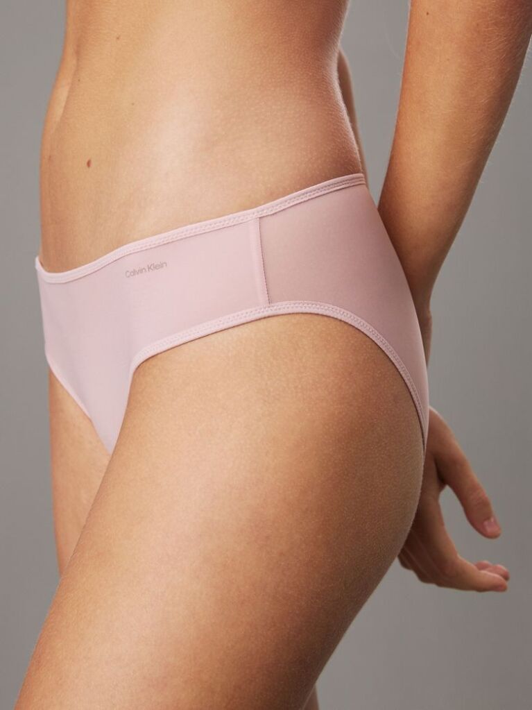 Pink Bikini Brief - Sheer Marquisette  Women