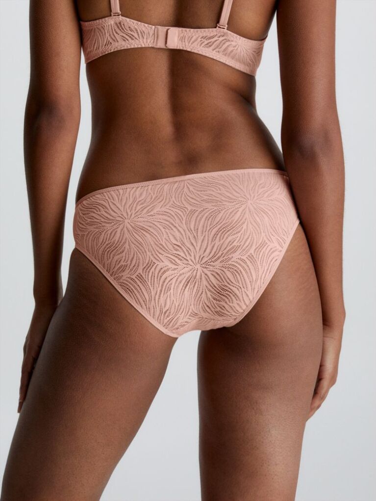 Μπεζ Μπικίνι Σλιπ - Sheer Marquisette  Γυναίκα