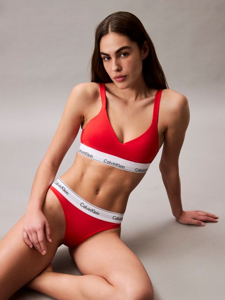 Red Lift Bralette - Modern Cotton  Women