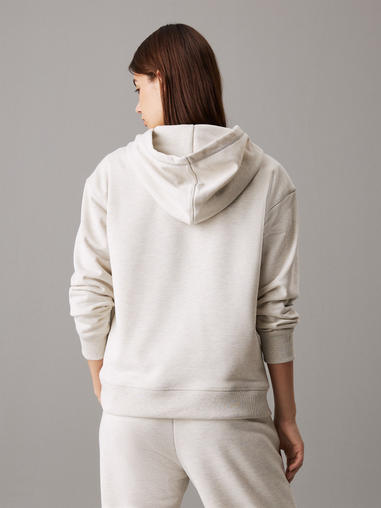 Γκρι Hoodie Από Βαμβακερό Terry  Γυναίκα