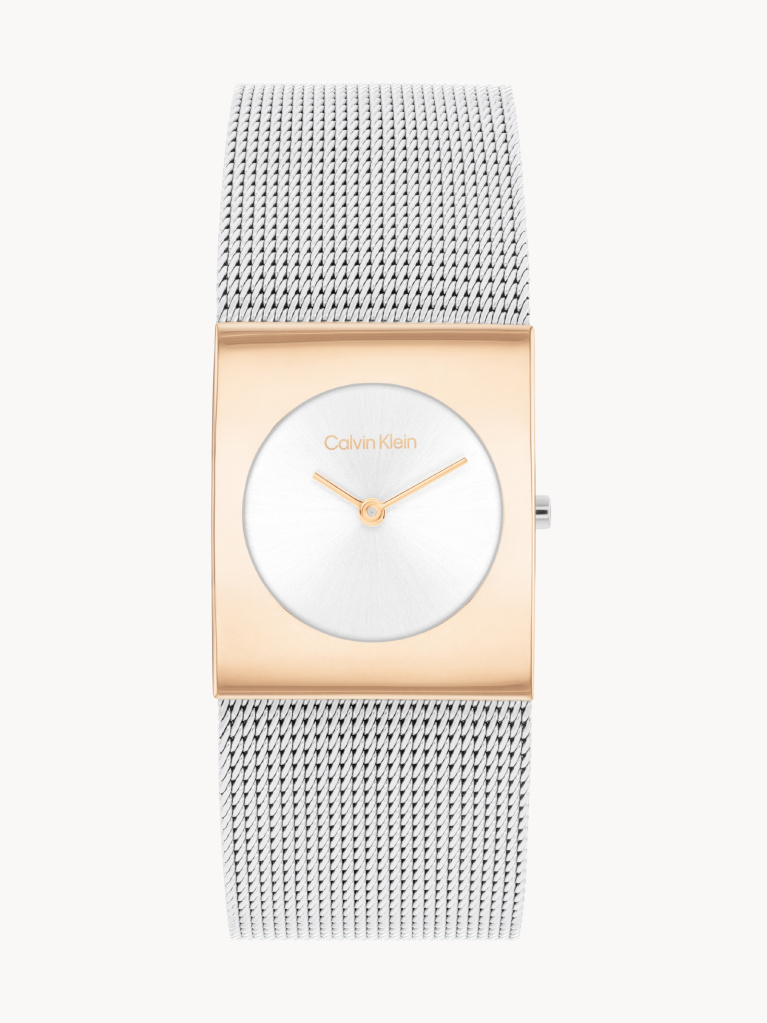 Silver Stainless Steel Square Bracelet Watch - Timeless  Women
