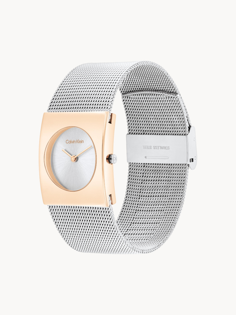 Silver Stainless Steel Square Bracelet Watch - Timeless  Women