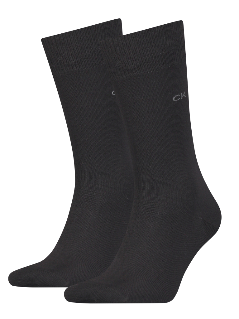Black CK Men Sock 2P  Men