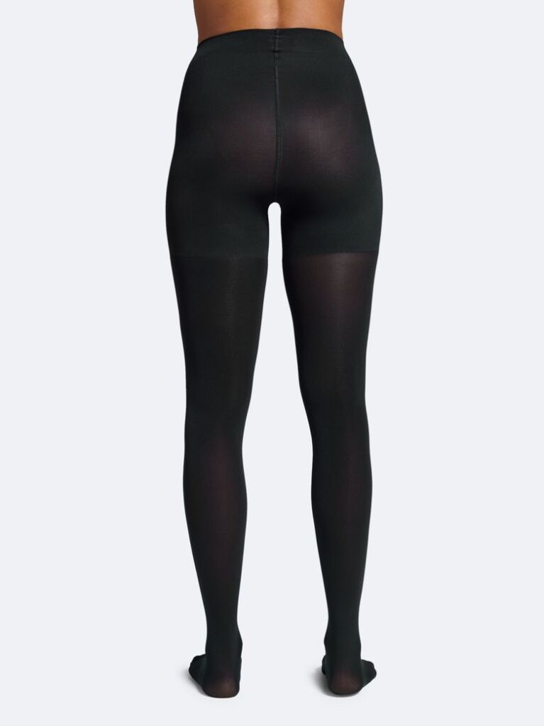 Black 80 Denier Comfort Shaper Tights  Women