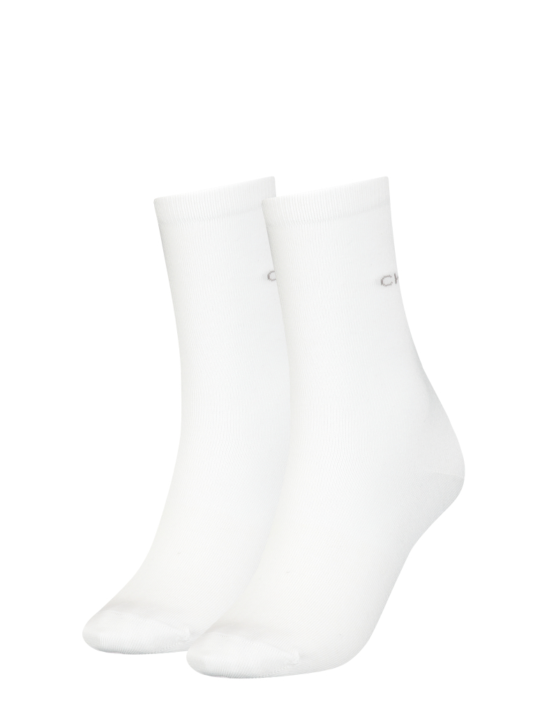 White CK Women Sock 2P  Women