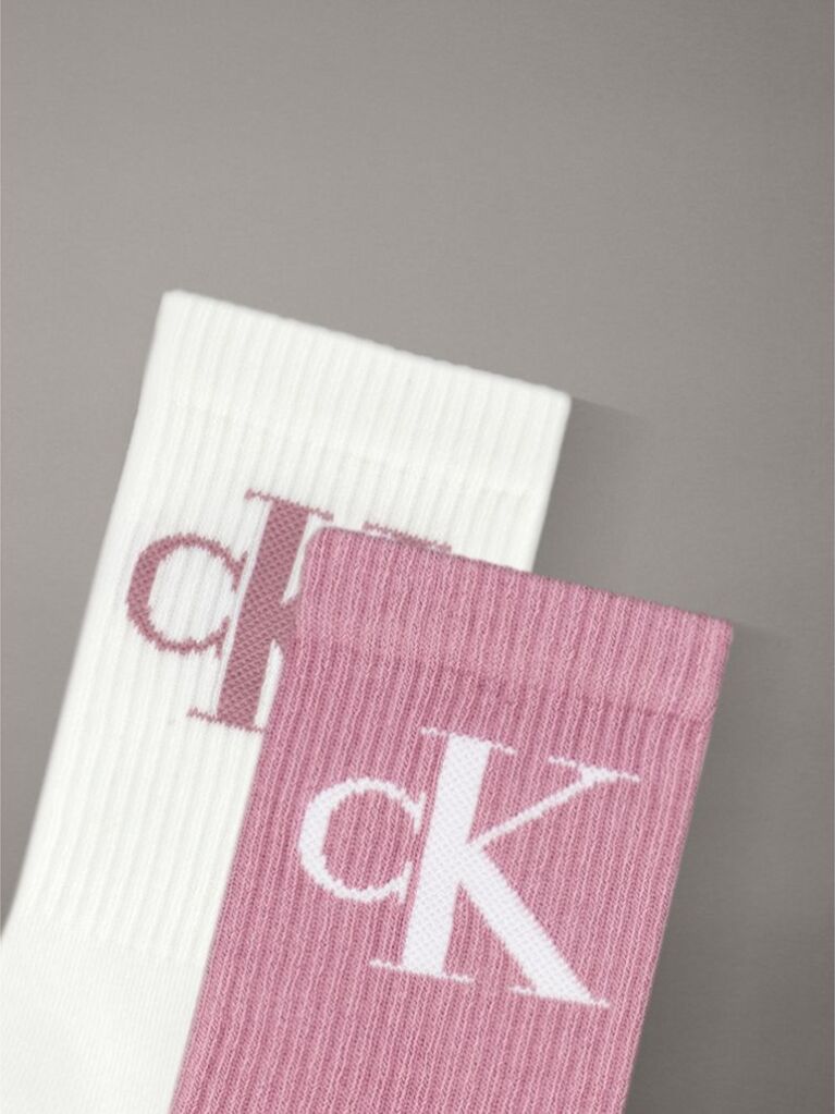 Multi 2 Pack Crew Socks  Women