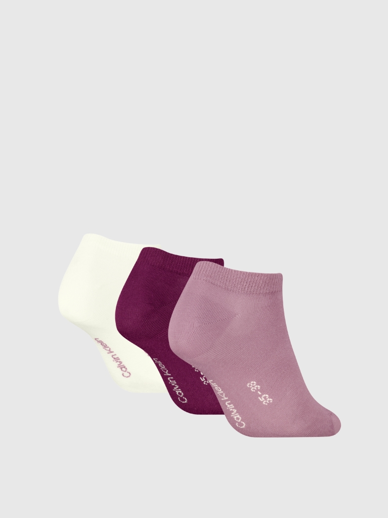 Multi 3 Pack Sneaker Socks  Women