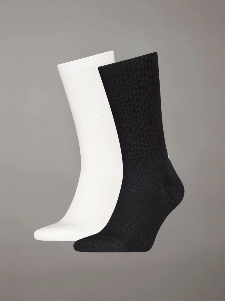 Multi 2 Pack Crew Socks   Men