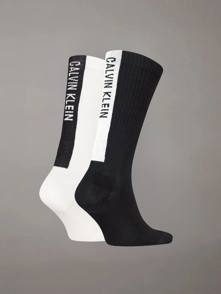 Multi 2 Pack Crew Socks   Men
