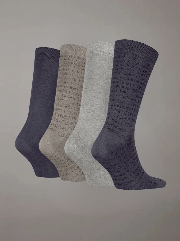 Multi 4 Pack Classic Socks Gift Set  Men