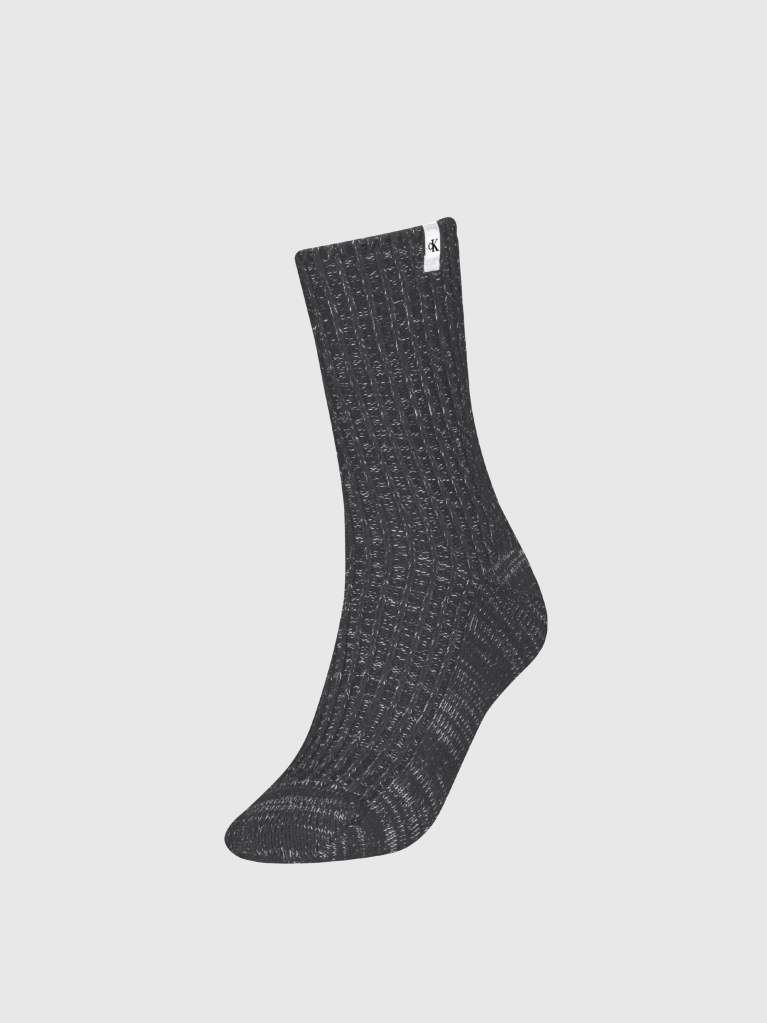 Black 1 Pack Classic Socks  Women