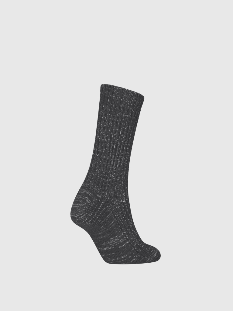 Black 1 Pack Classic Socks  Women