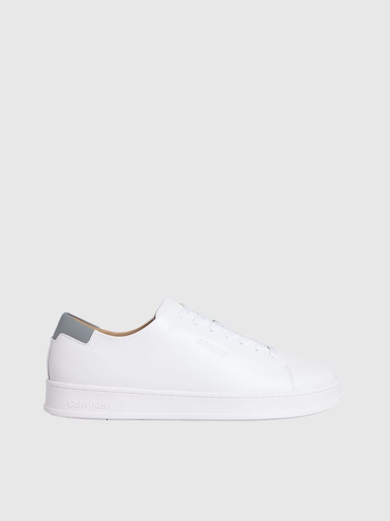 White Δερμάτινα Sneakers  Men