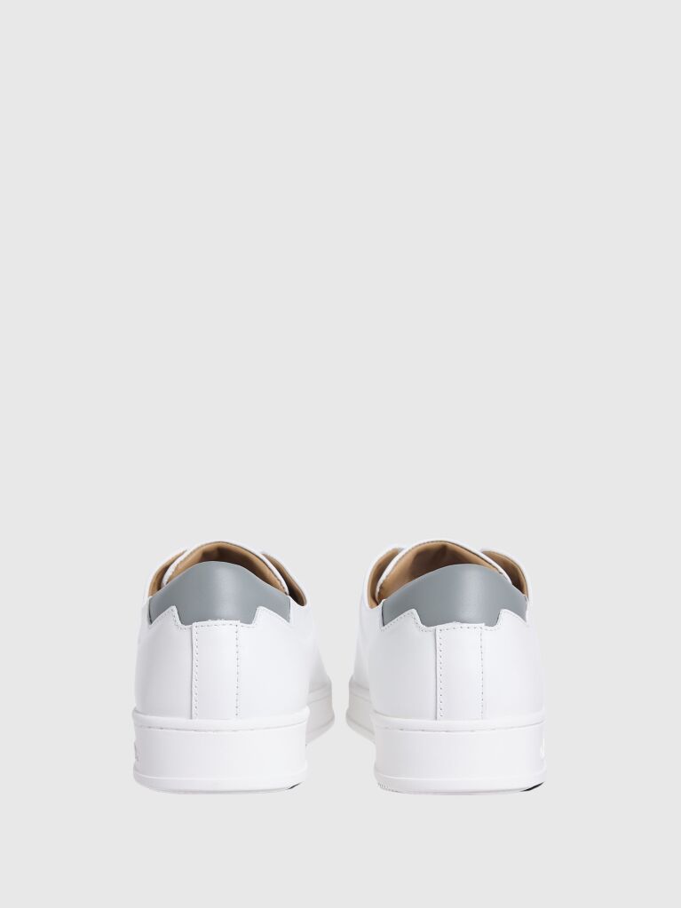 White Δερμάτινα Sneakers  Men