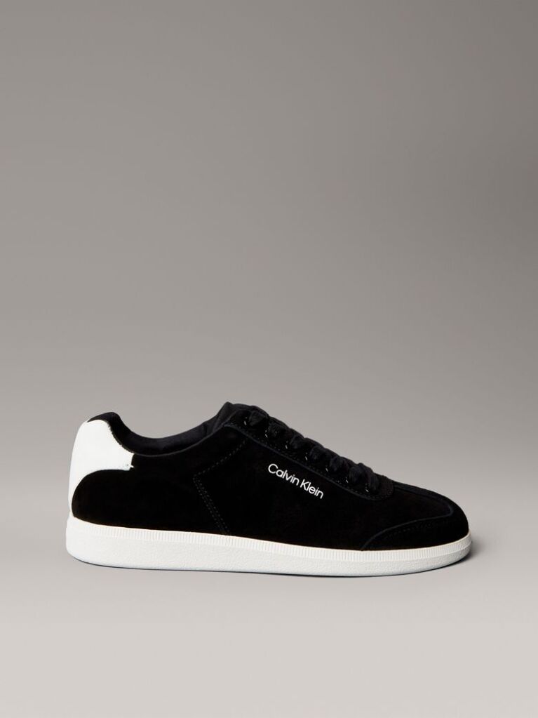 Μαύρο Σουέτ Sneakers  Άνδρας
