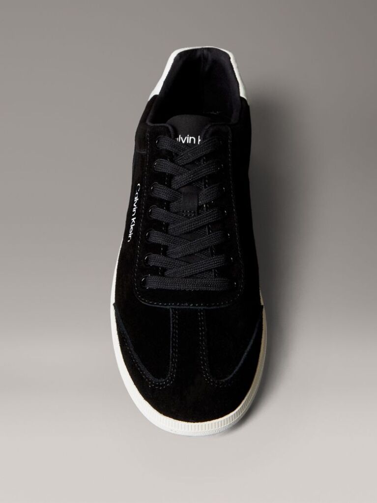 Μαύρο Σουέτ Sneakers  Άνδρας