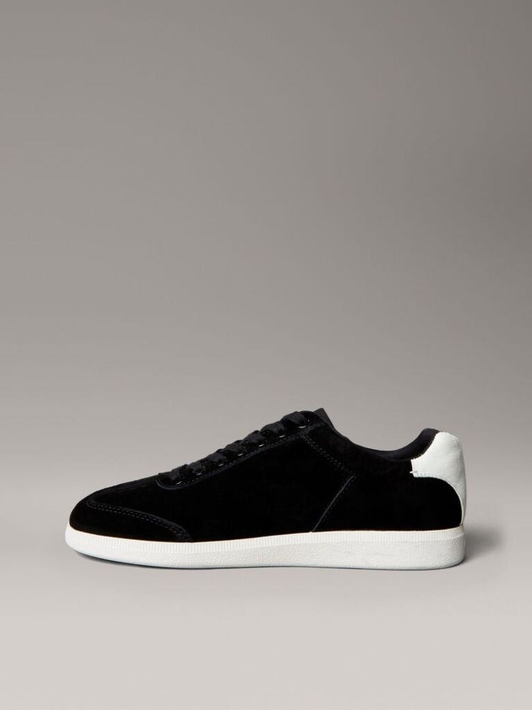 Μαύρο Σουέτ Sneakers  Άνδρας