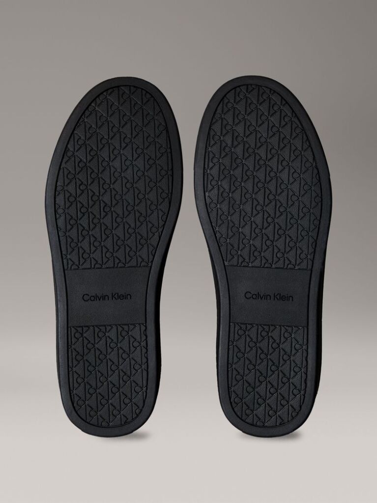 Black Leather Hybrid Derby Shoes  Men