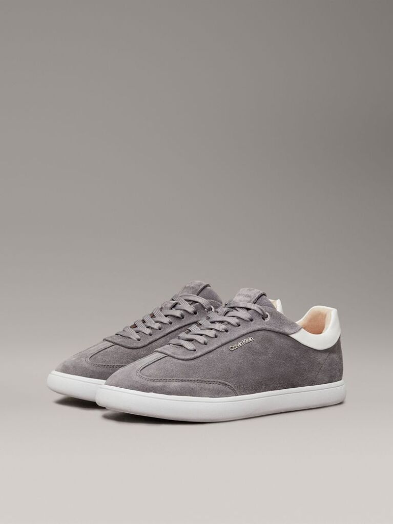 Γκρι Σουέτ Sneakers  Γυναίκα