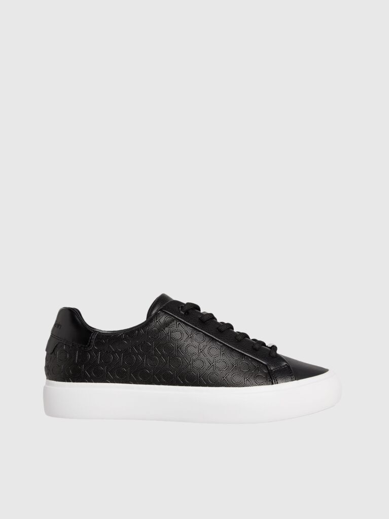Black Logo Trainers  Women