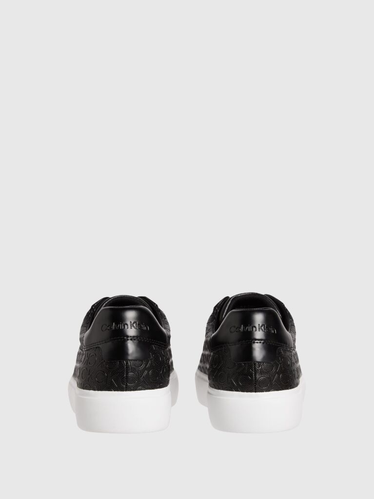 Black Logo Trainers  Women