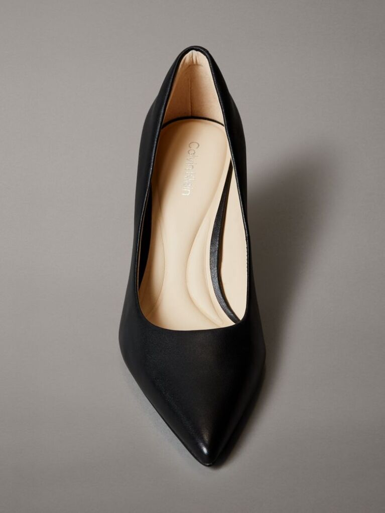 Black Stiletto Pump  Women