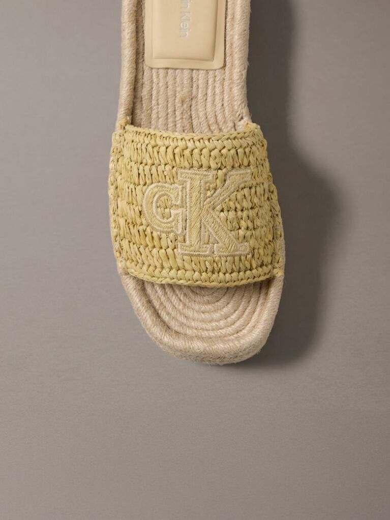 Beige Ebeth - Platform Espadrille Sliders  Women