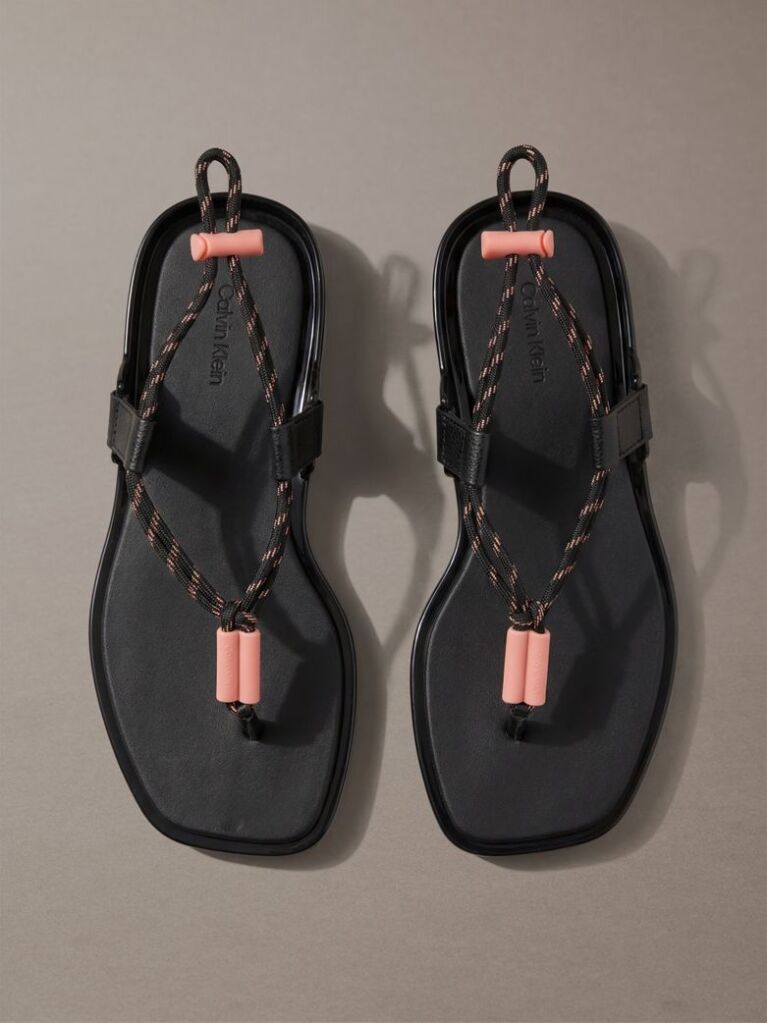 Black Harper - Rope Thong Sandals  Women