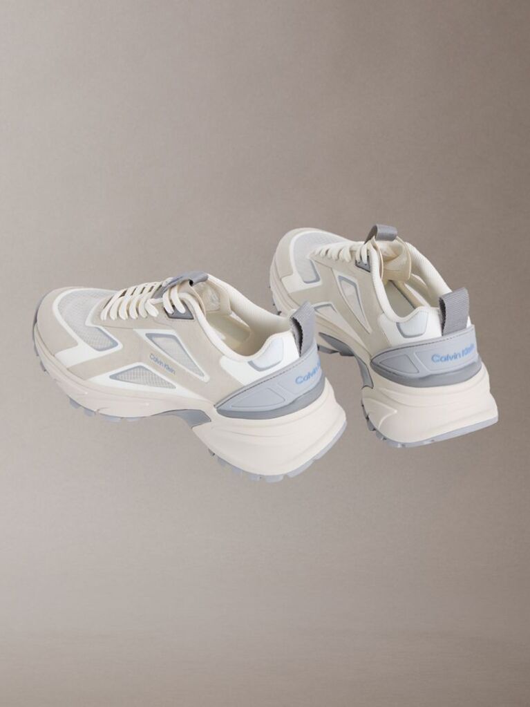 White Trailblazer — Ripstop Runner Trainers  Women