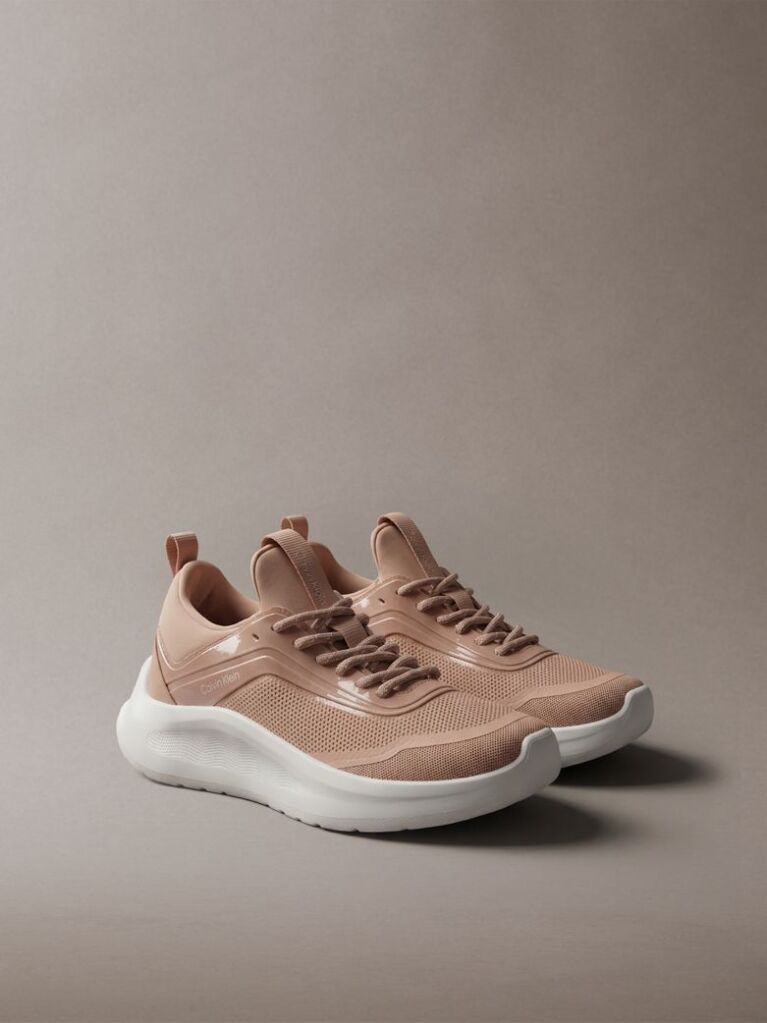 Pink CK Curve - Lightweight Runner Sneakers  Women