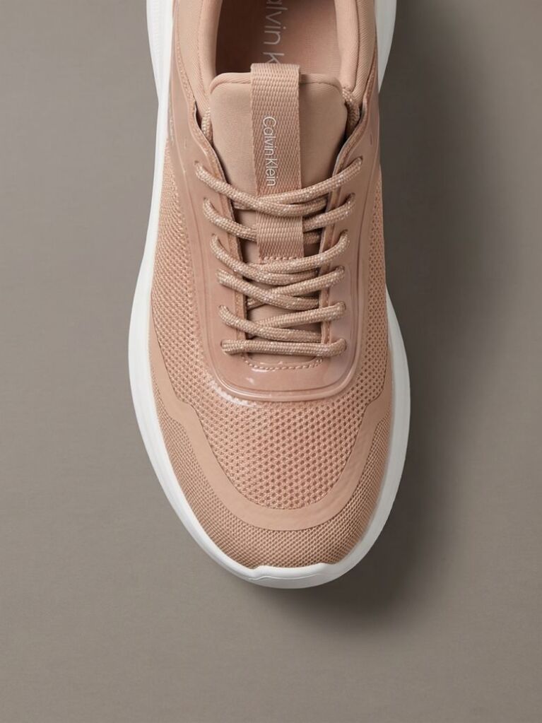 Pink CK Curve - Lightweight Runner Sneakers  Women
