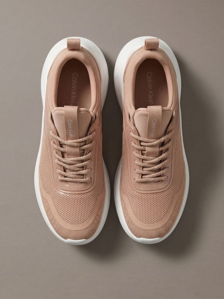 Pink CK Curve - Lightweight Runner Sneakers  Women