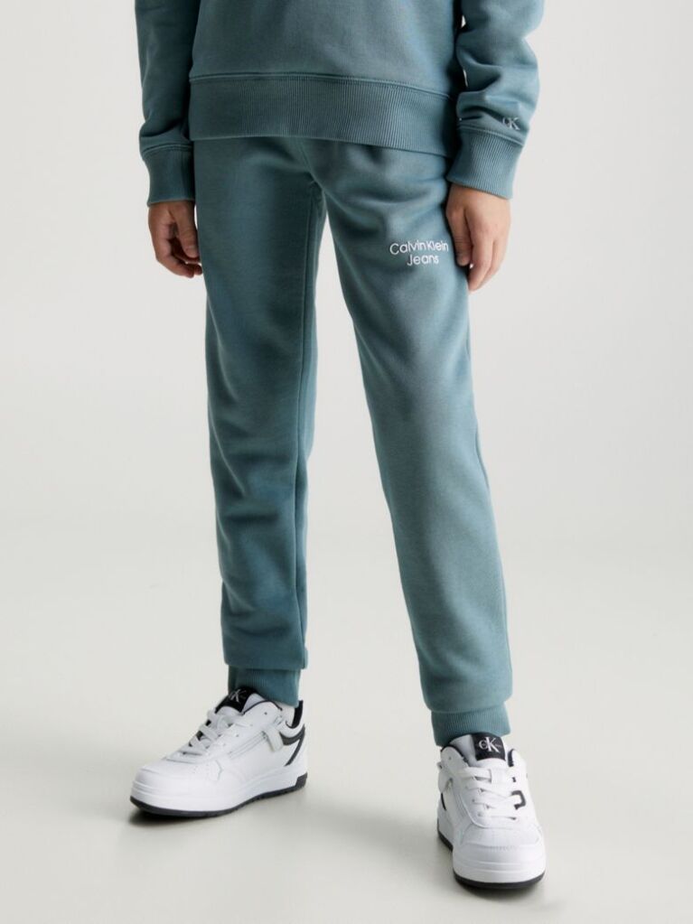 Blue Organic Blend Joggers  Boys